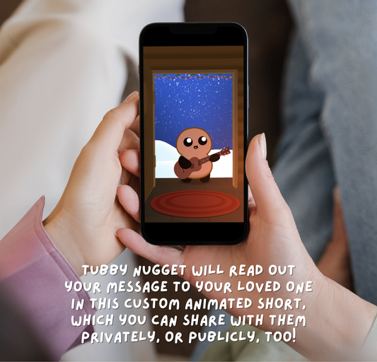 Personalized Tubby Nugget Holiday Video