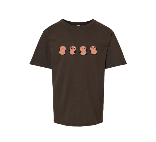 Youth Tee in Color Hot Chocolate