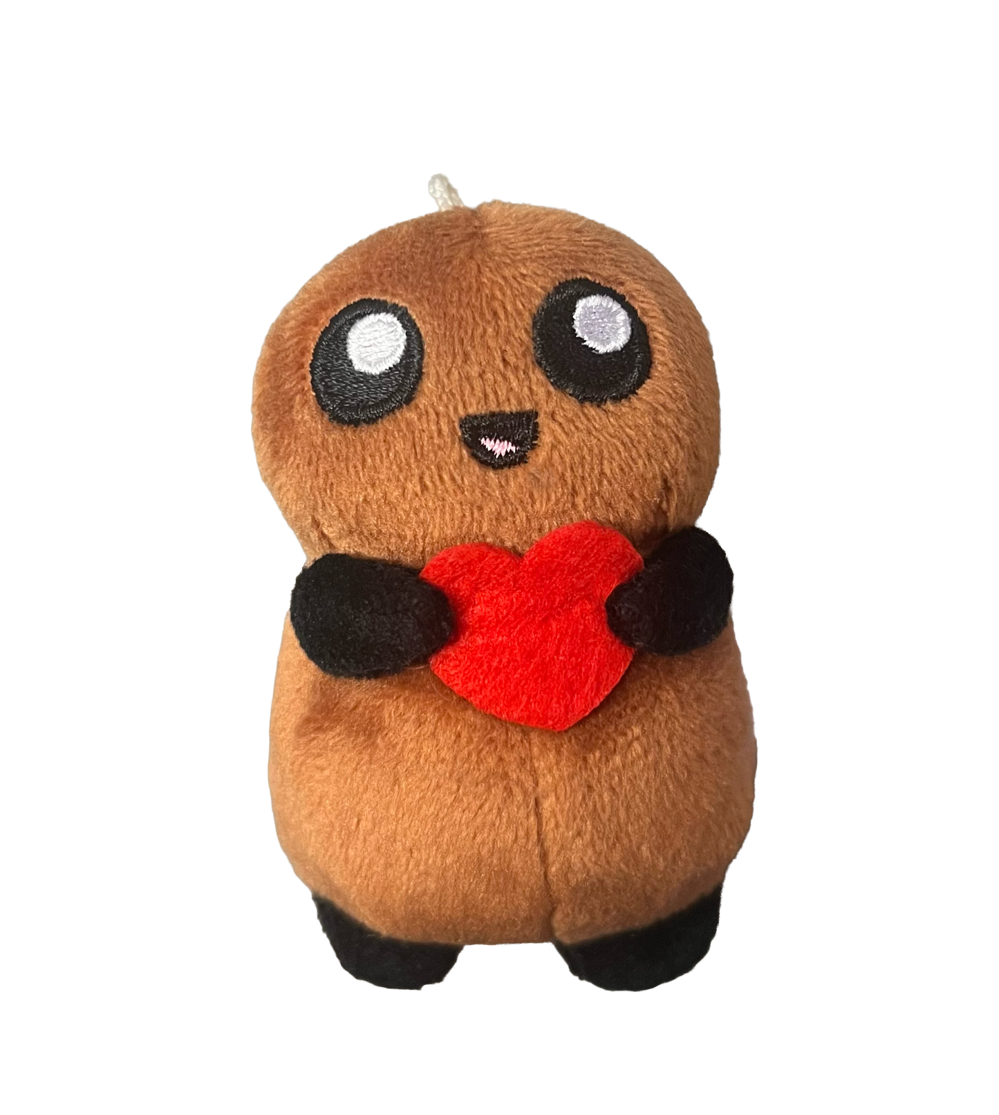 Tubby Nugget's Heart Plush Keychain