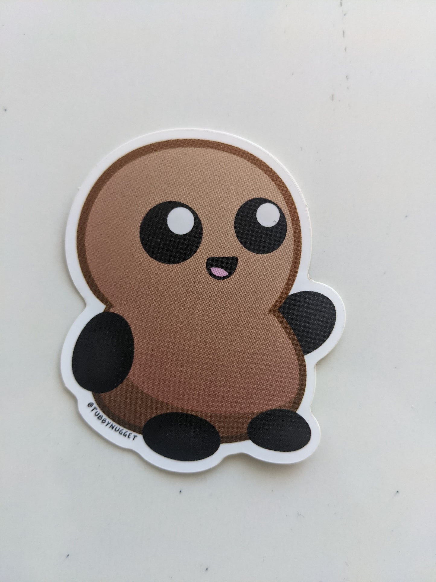 Tubby Nugget "Chilling" Sticker