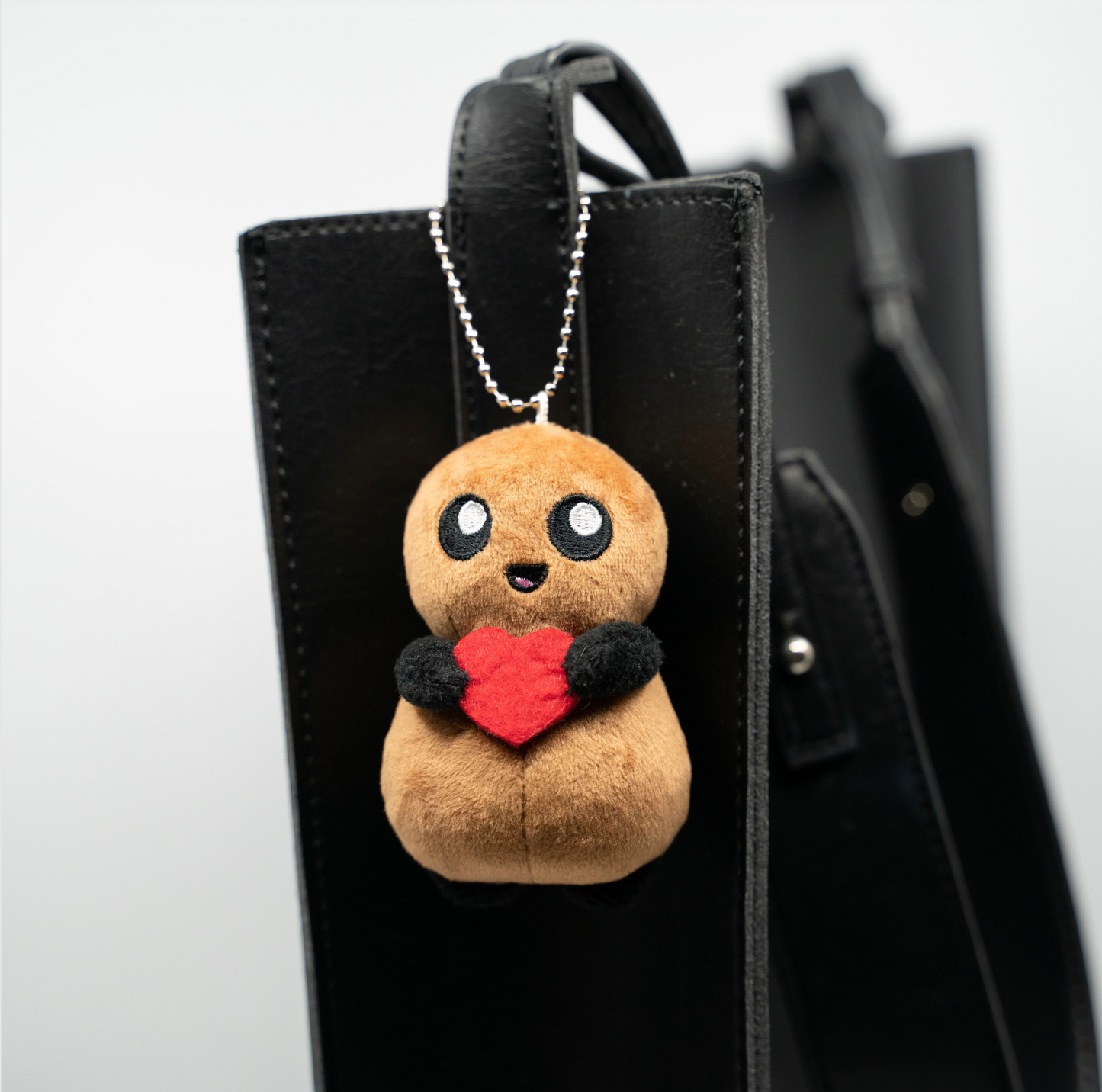 Tubby Nugget Heart Keychain