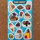 Tubby Nugget Sticker Sheets (Pack of 3!)