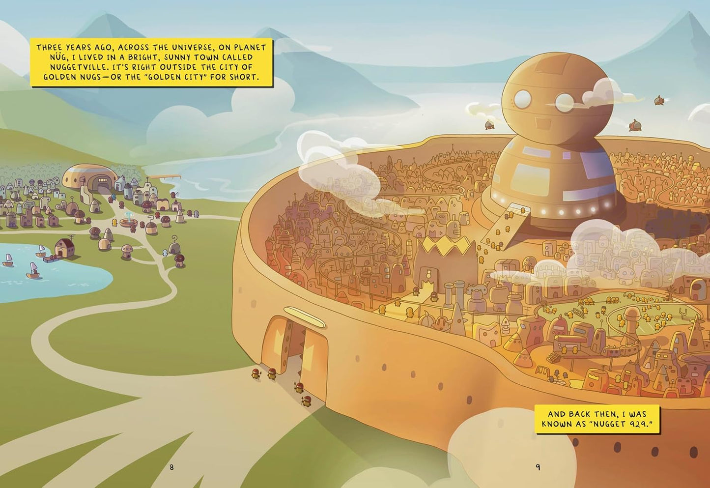 PREORDER: The Adventures of Tubby Nugget #1: Escape From Nuggetville