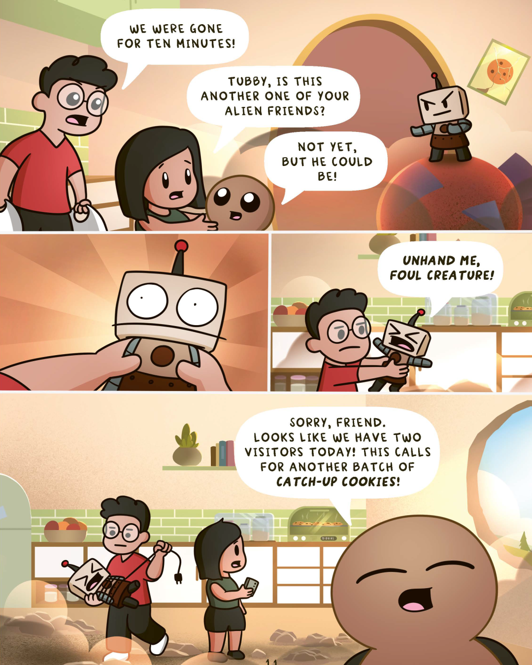 The Adventures of Tubby Nugget #2: Big Robot Invasion