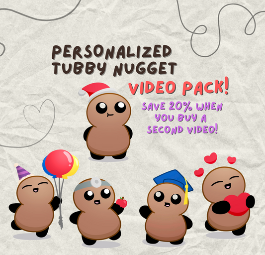 Tubby's Personalized Video Pack