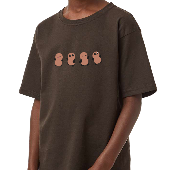 Youth Tee in Color Hot Chocolate