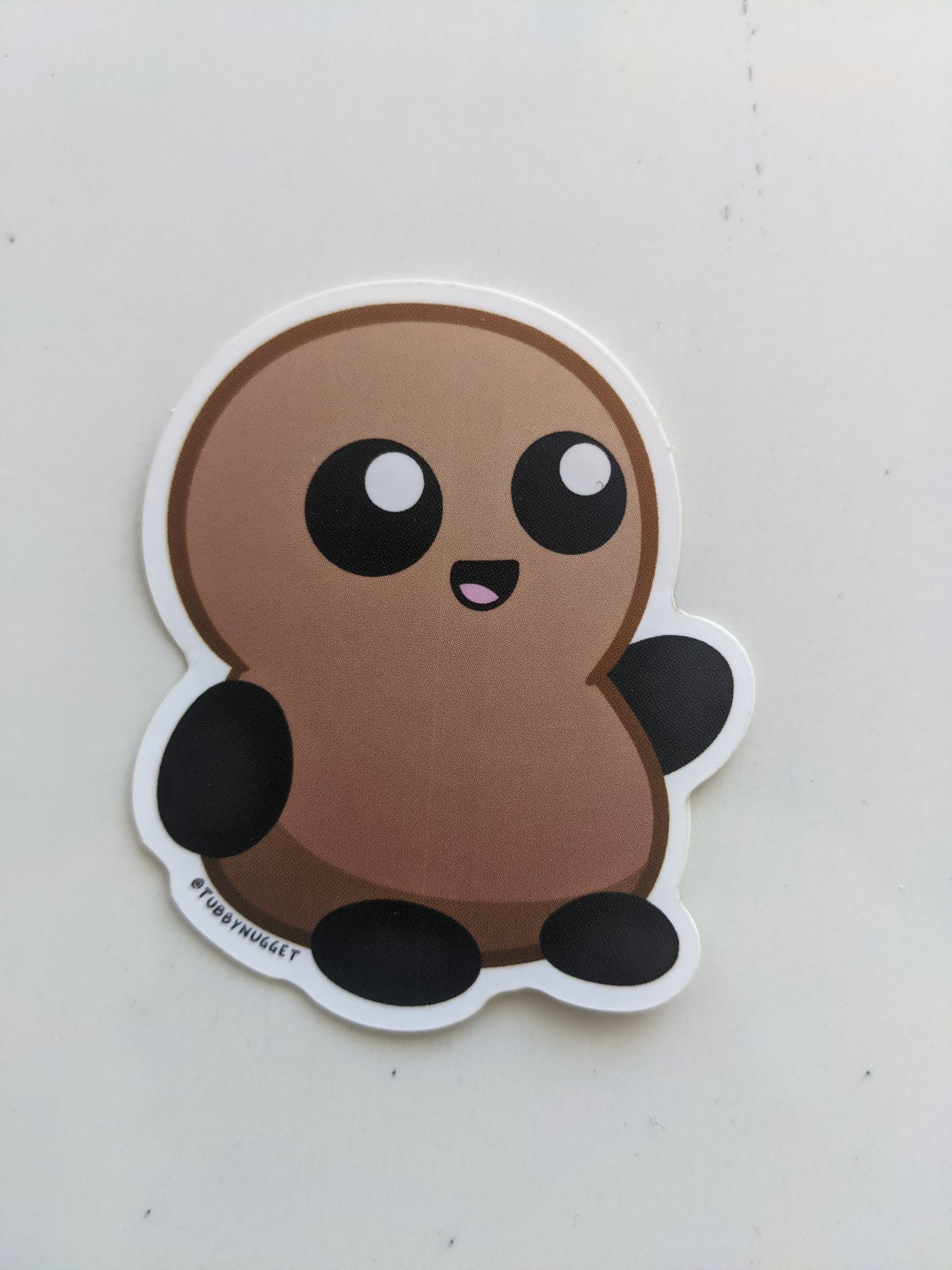 Tubby Nugget "Chilling" Sticker