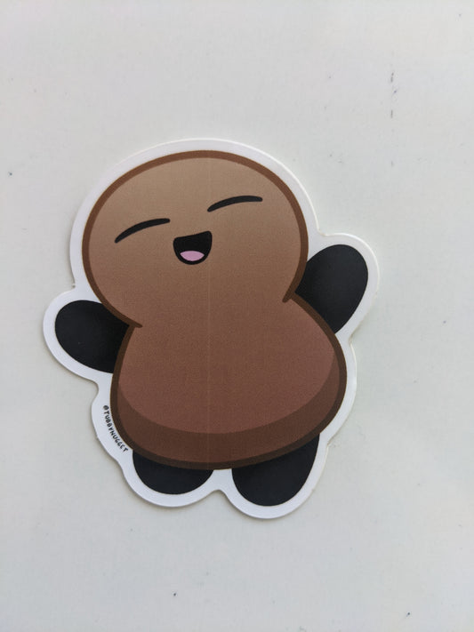 Tubby Nugget "Happy" Sticker