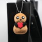 Tubby Nugget Heart Keychain