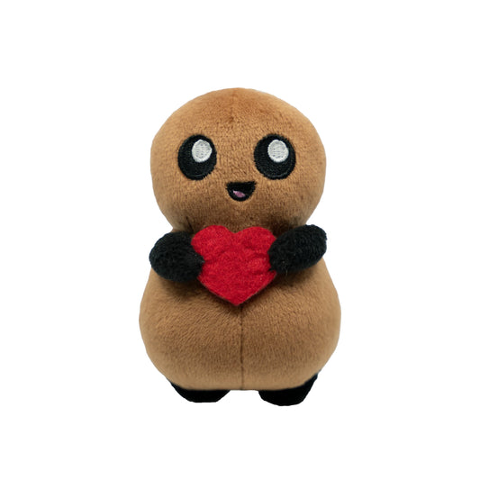 Tubby Nugget Heart Keychain